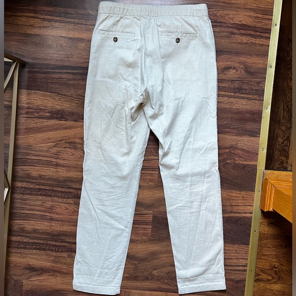 Old Navy Pants Mens Old Navy Linen Pants Poshmark
